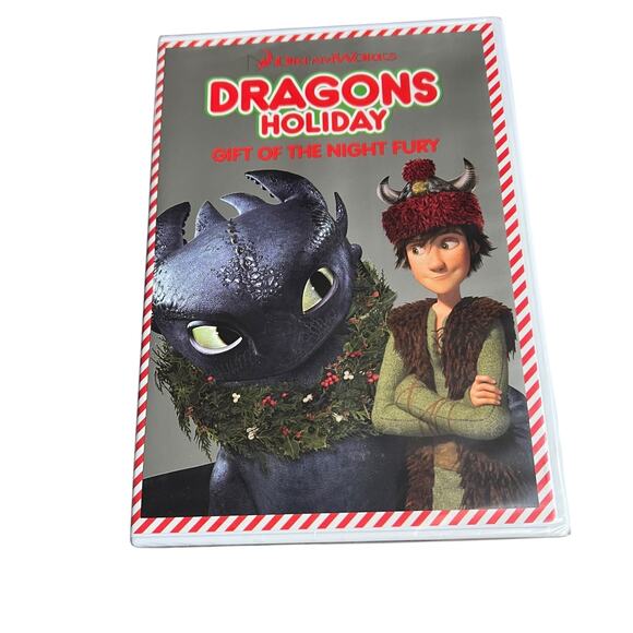 Dreamworks How To Train Your Dragon Holiday-Gift of the Night Fury - DVD - Picture 1 of 5